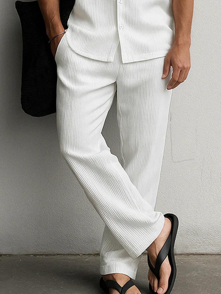 Minimalist Design Shirt Pants Set - Image 4