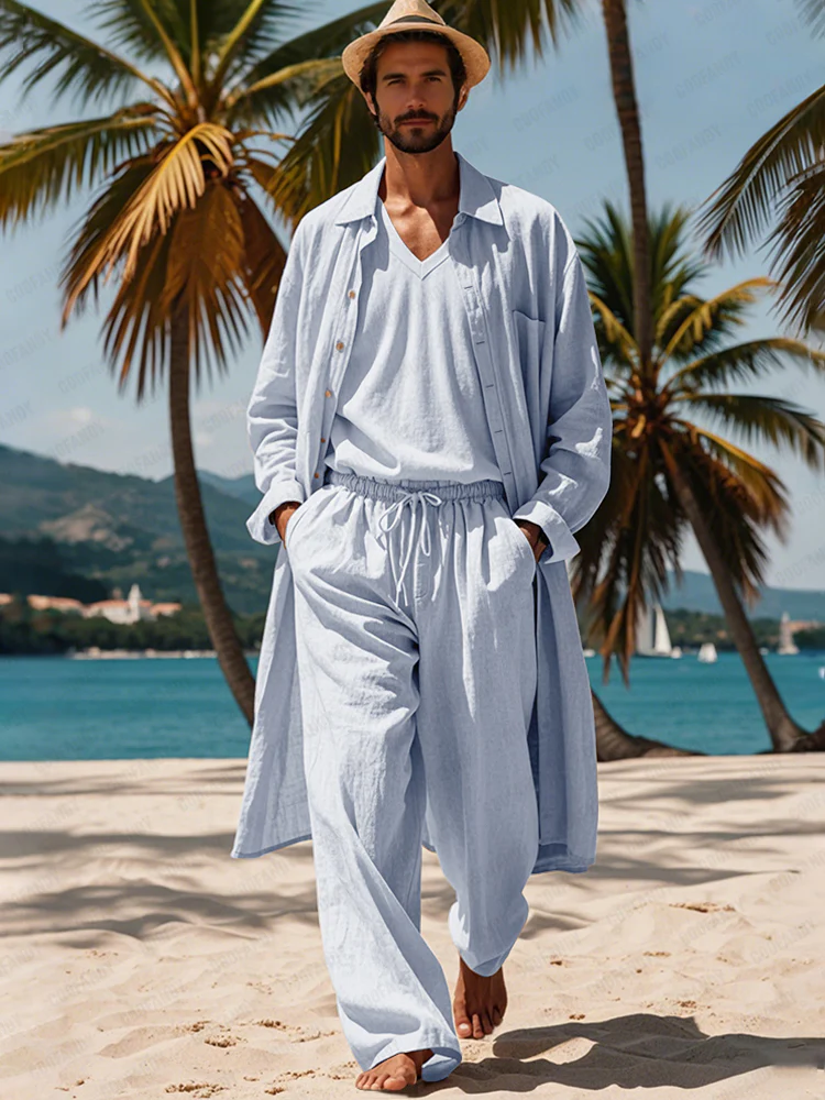 Minimalist Resort Cotton 3-Piece Set