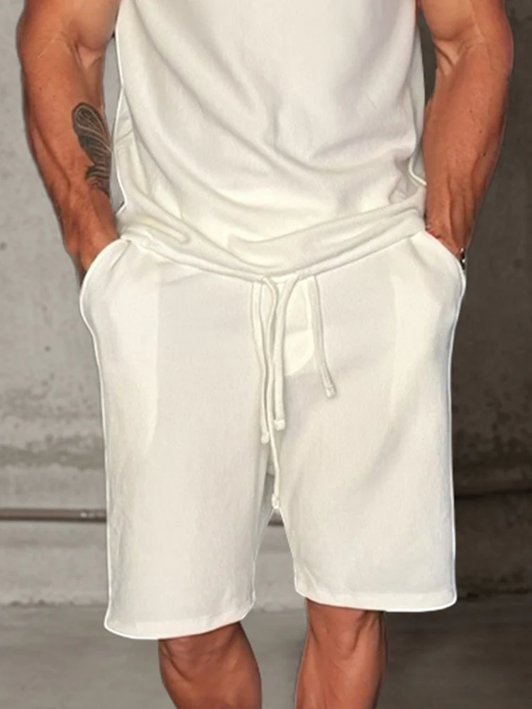 Minimalist Sleeveless Casual Set - Image 3