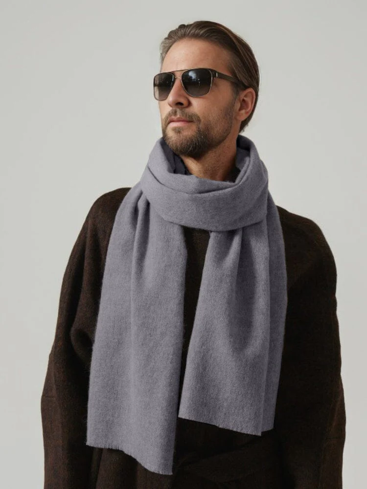 Minimalist Soft Wool Scarf - Image 2