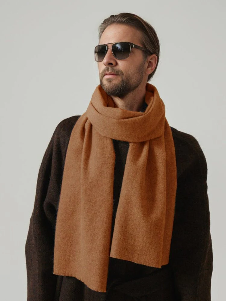 Minimalist Soft Wool Scarf - Image 5