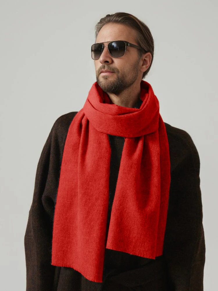 Minimalist Soft Wool Scarf - Image 8