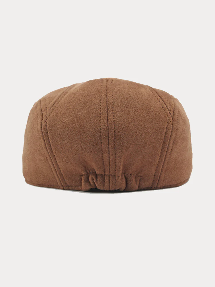 Minimalist Suede Beret Hats - Image 11