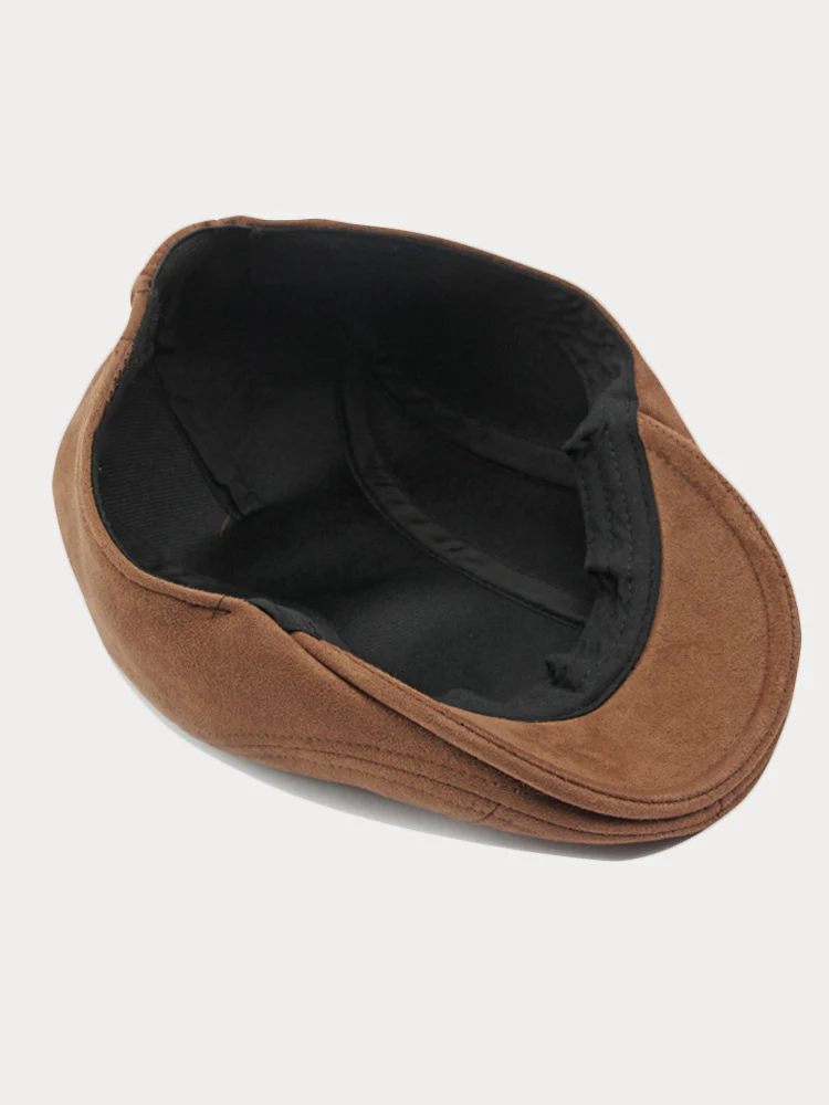 Minimalist Suede Beret Hats - Image 12