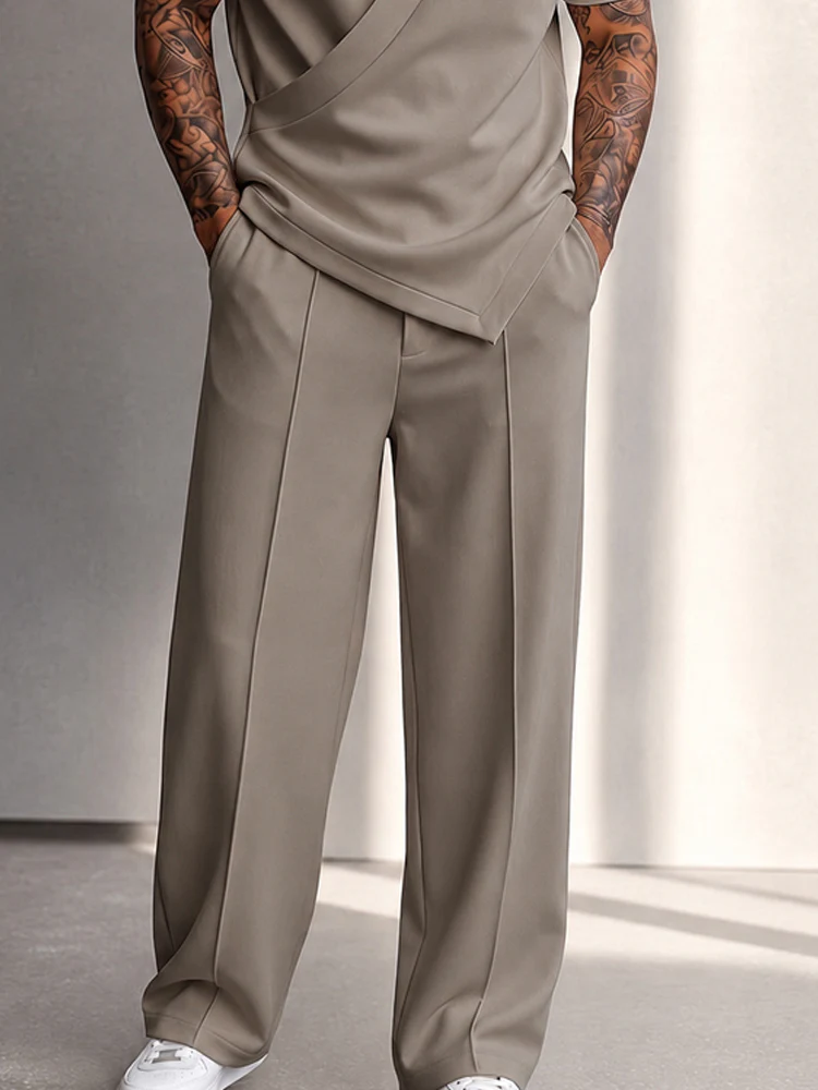 Minimalist Urban Shirt Pants Matching Set - Image 6
