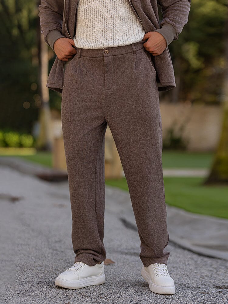 Minimalist Zippered Jacket Set - Image 10