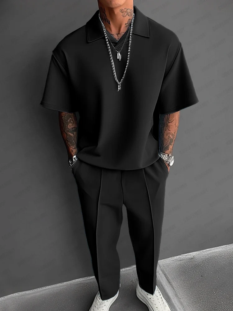 Modern Casual Style Matching Set - Image 3