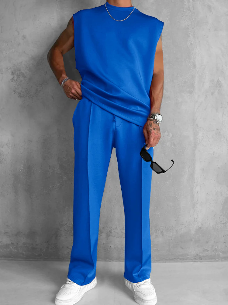 Modern Comfort Tank Top Pants Set - Image 6