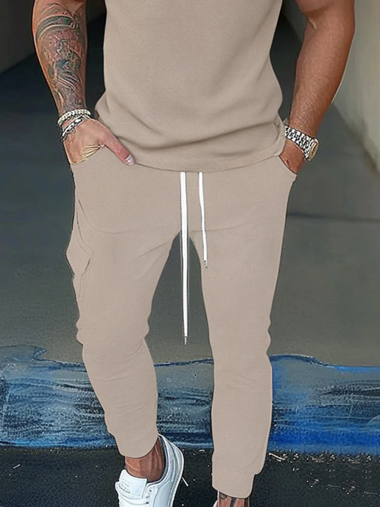 Modern Comfy Polo Jogger Set - Image 4