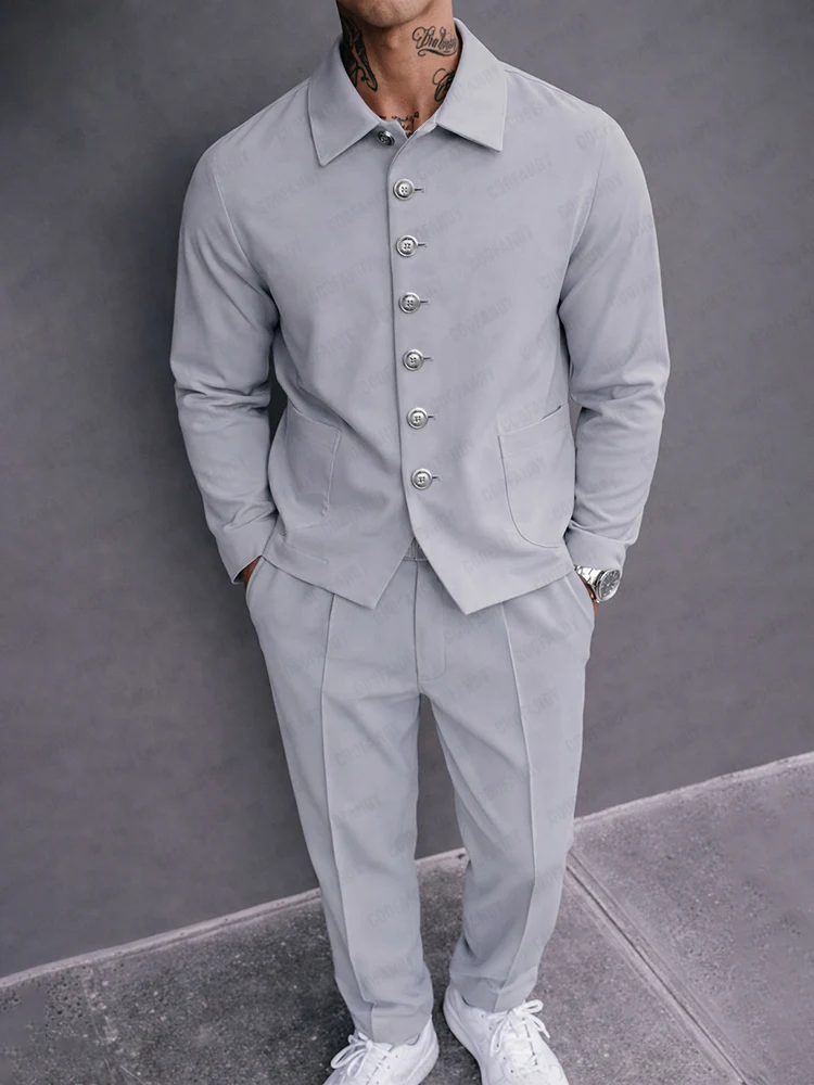 Modern Comfy Shirt and Pants Set