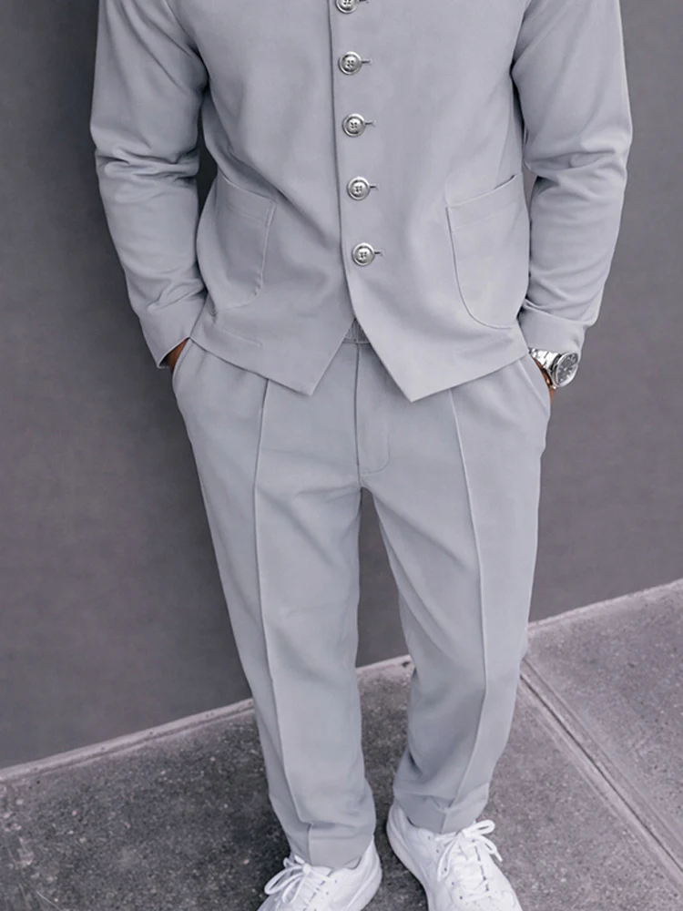 Modern Comfy Shirt and Pants Set - Image 4