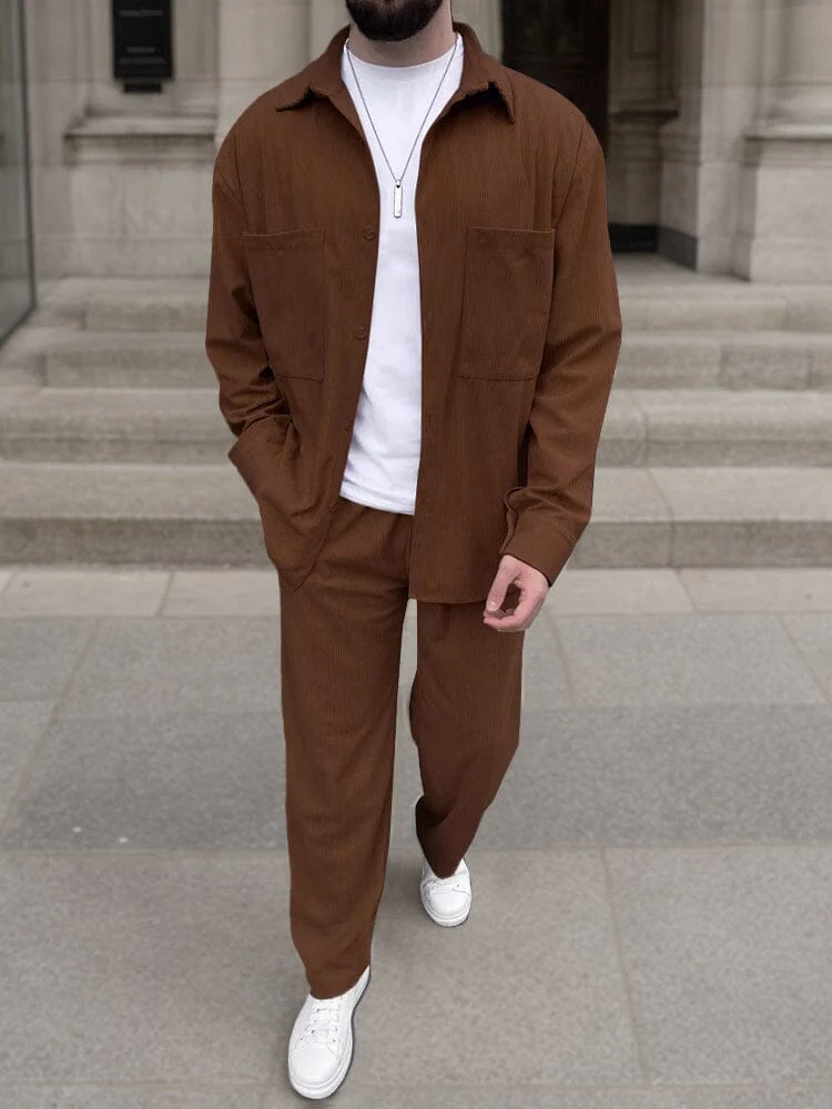 Modern Corduroy 2-Piece Matching Sets - Image 4