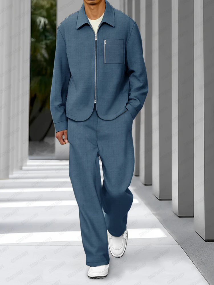 Modern Essential Jacket Pants Set