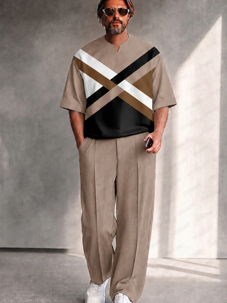 Modern Leisure Printed 2-Piece Set - Image 2