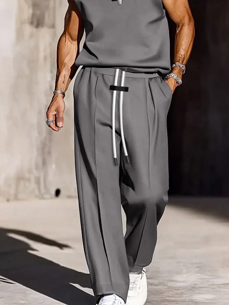 Modern Leisure Tank Top Pants Set - Image 4