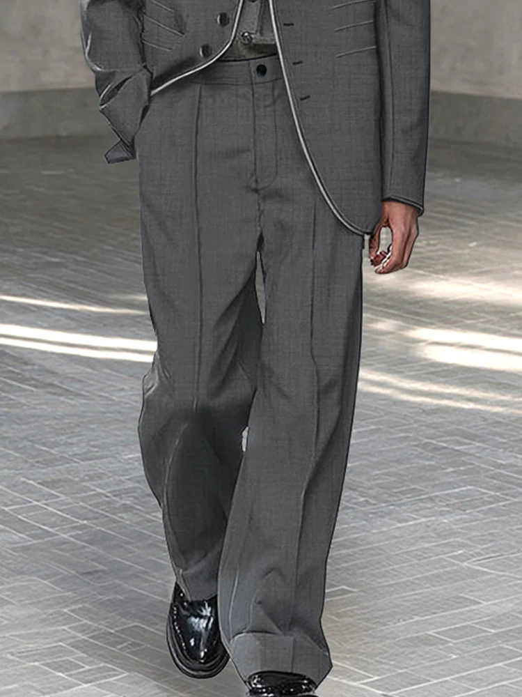 Modern Relaxed Fit Suit Set - Image 4