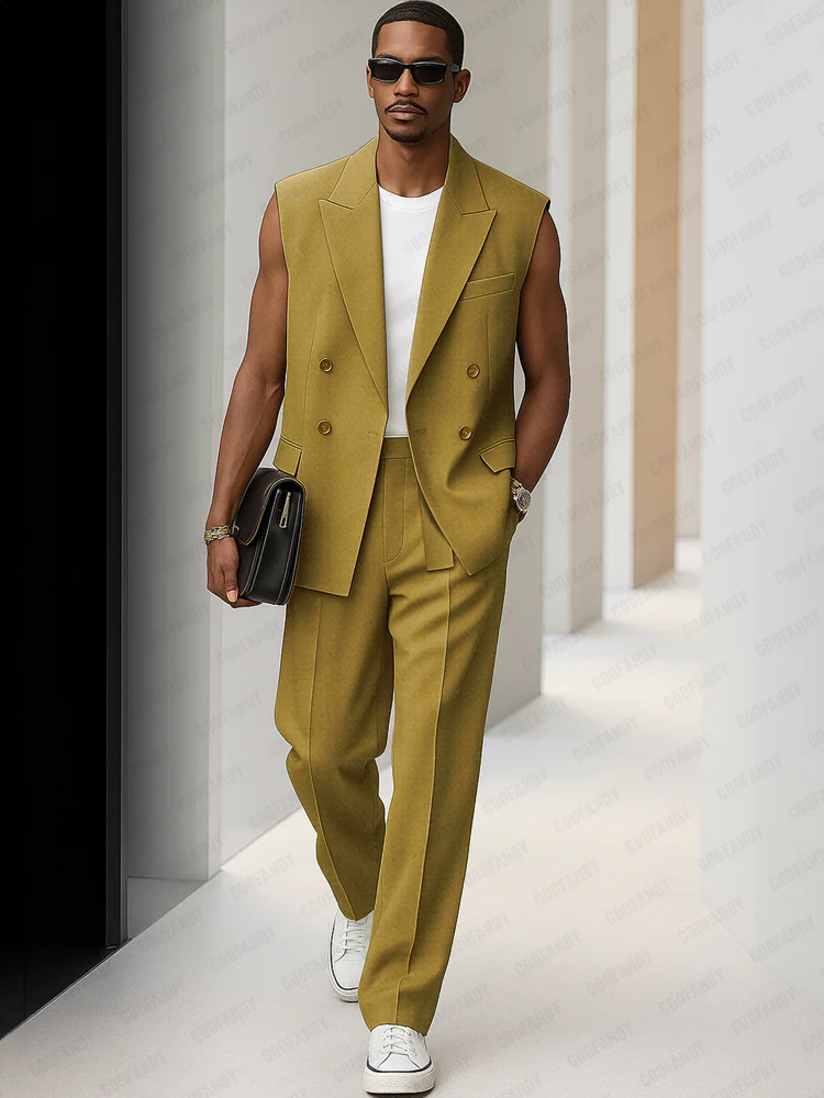 Modern Sharp-Cut 2-Piece Set