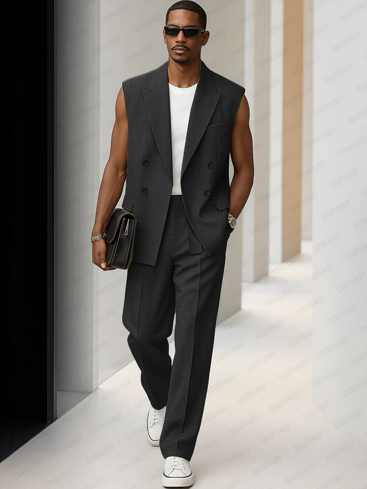 Modern Sharp-Cut 2-Piece Set - Image 2