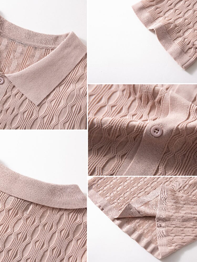 Modern Soft Cable Knit Shirt - Image 7