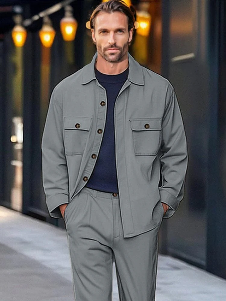 Modern Utility Jacket Set - Image 3