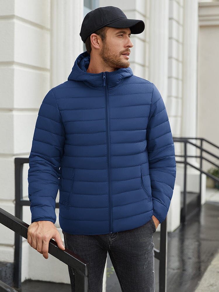 Packable Puffer Jacket with Hood (US Only) - Image 11