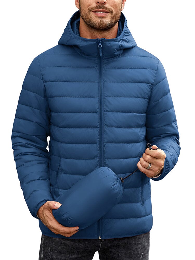 Packable Puffer Jacket with Hood (US Only) - Image 6