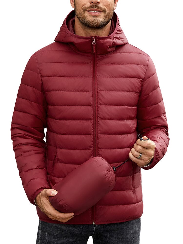 Packable Puffer Jacket with Hood (US Only) - Image 8