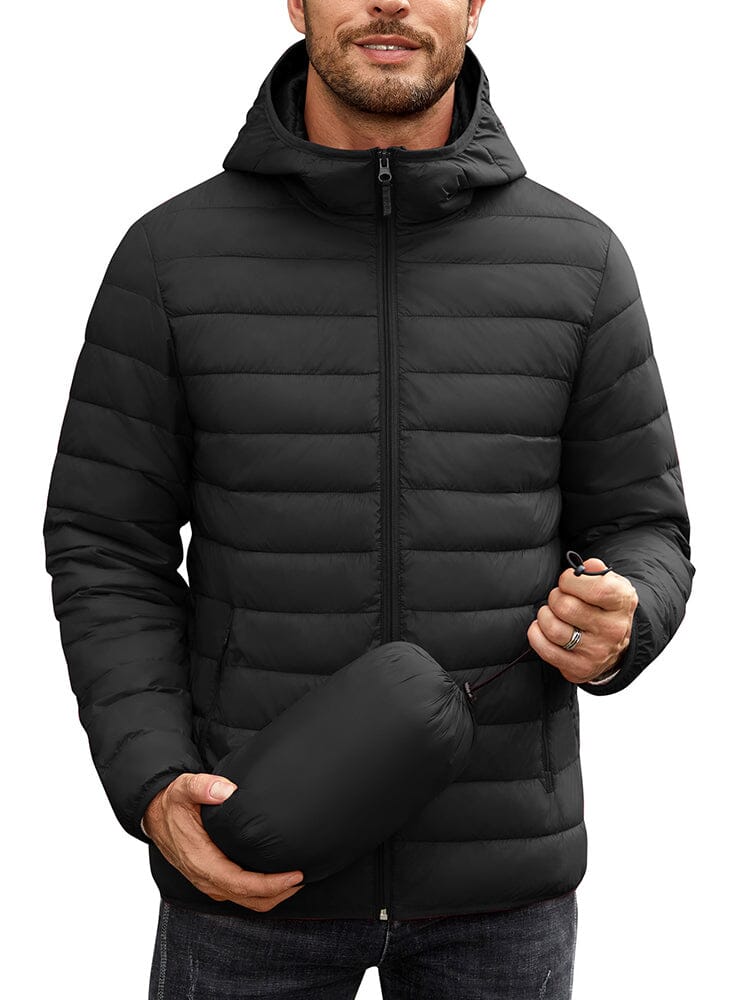 Packable Puffer Jacket with Hood (US Only) - Image 9