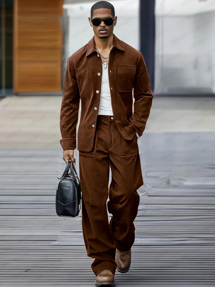 Premium Casual Corduroy Matching Set