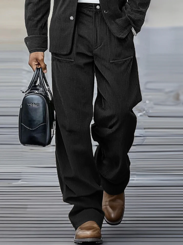 Premium Casual Corduroy Matching Set - Image 4