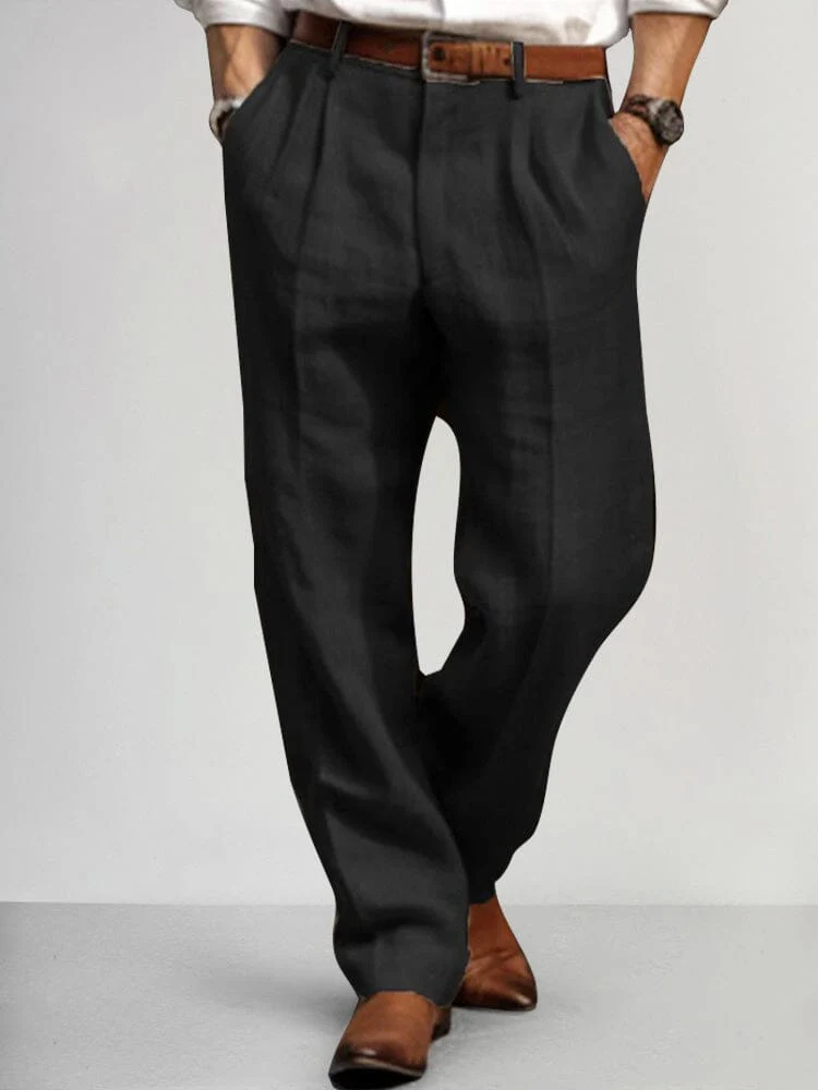 Premium Cotton Linen Relax Pants - Image 2