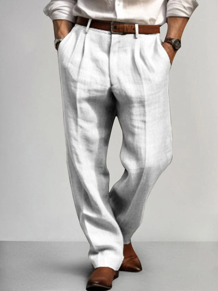 Premium Cotton Linen Relax Pants - Image 4