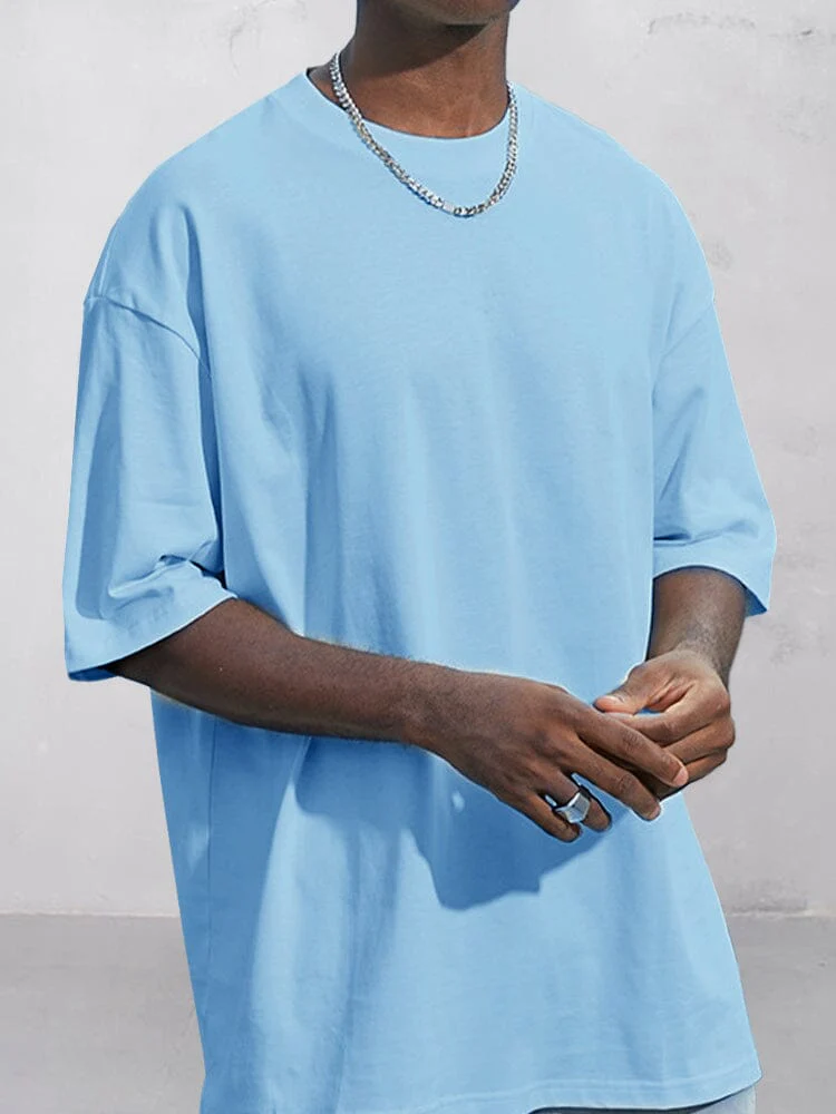 Premium Cotton Plain T-shirt - Image 5