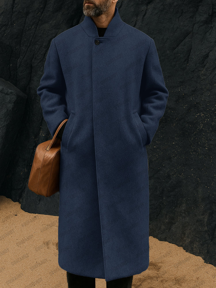 Premium Soft Lined Faux Suede Coat - Image 2