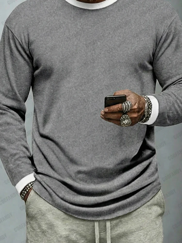 Premium Ultra-Soft Colorblock Undershirt - Image 4