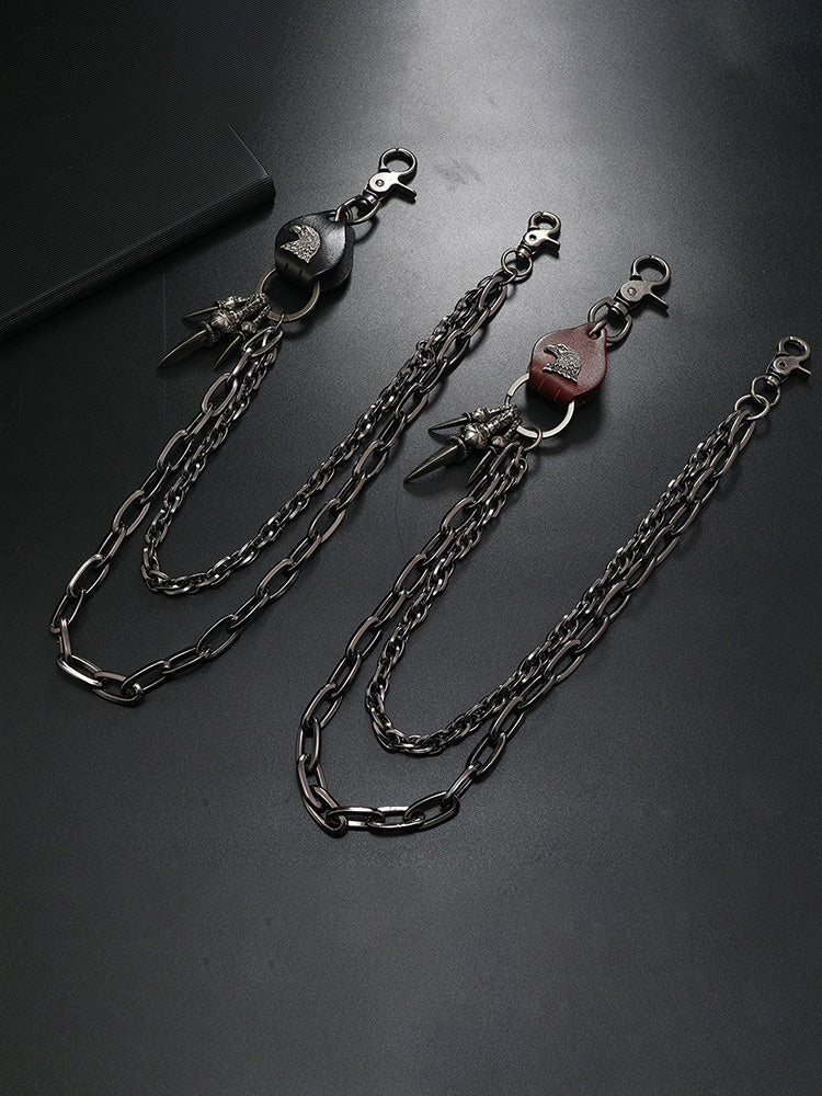Punk Rock Style Eagle Wallet Trouser Chain - Image 6