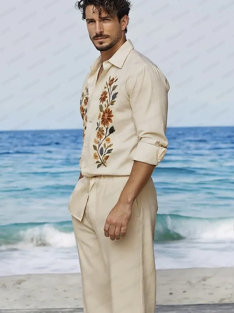 Quality Cotton Embroidered Matching Set - Image 4