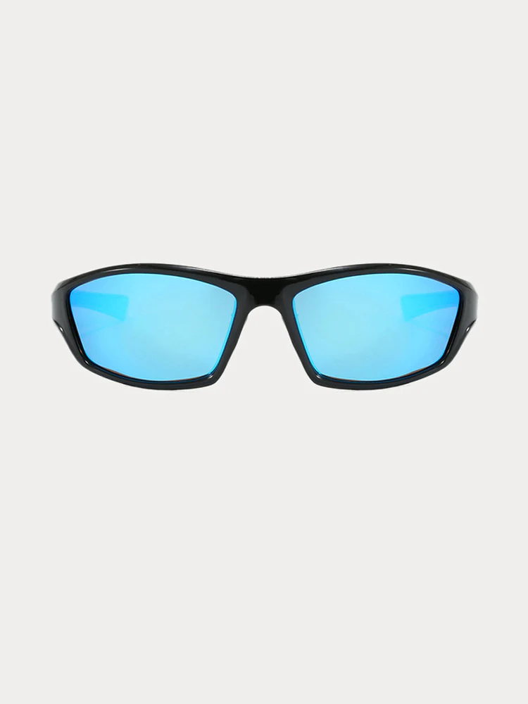 Rectangle Shade Outdoor Cycling Polarized Sunglasses - Image 17