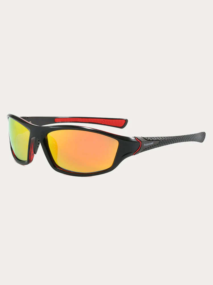 Rectangle Shade Outdoor Cycling Polarized Sunglasses - Image 5