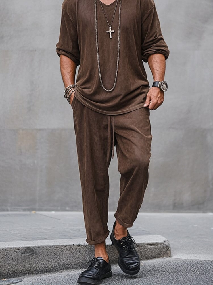 Refined Comfort Suede 2-Piece Set - Image 4