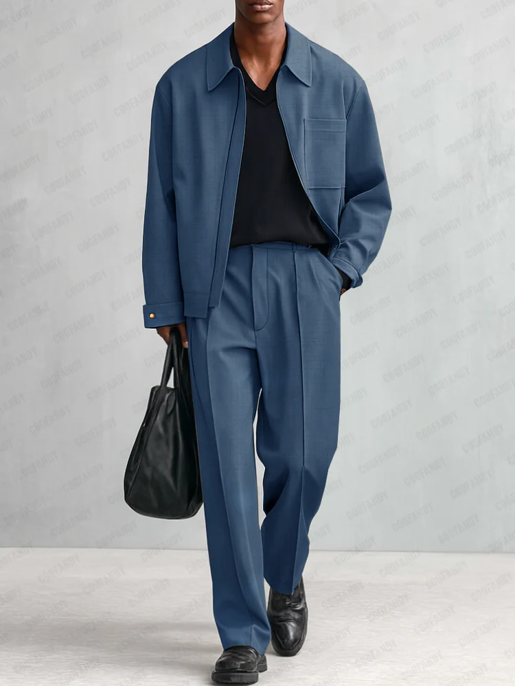 Refined Minimalist Thin 2-Piece Set