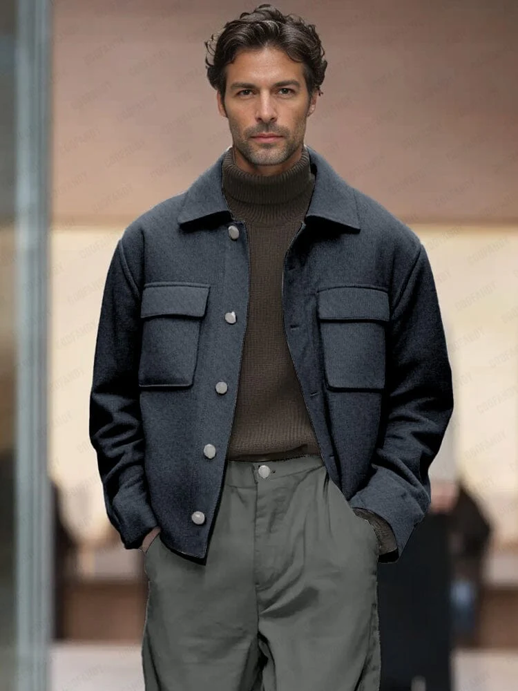 Refined Utility Comfort Jacket - Image 2