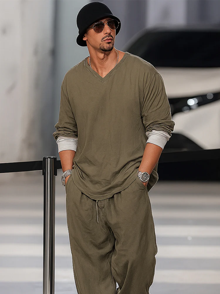 Relaxed Fit 2-Piece Streetwear Set - Image 3