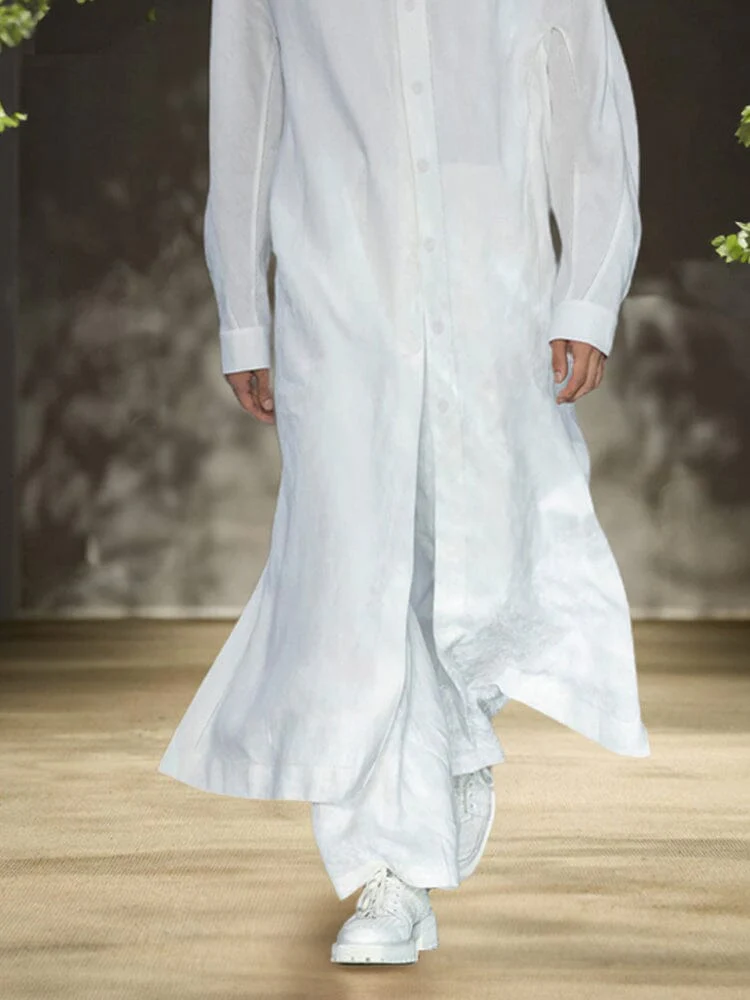 Relaxed Long Shirts 2 Piece Outfits - Image 4