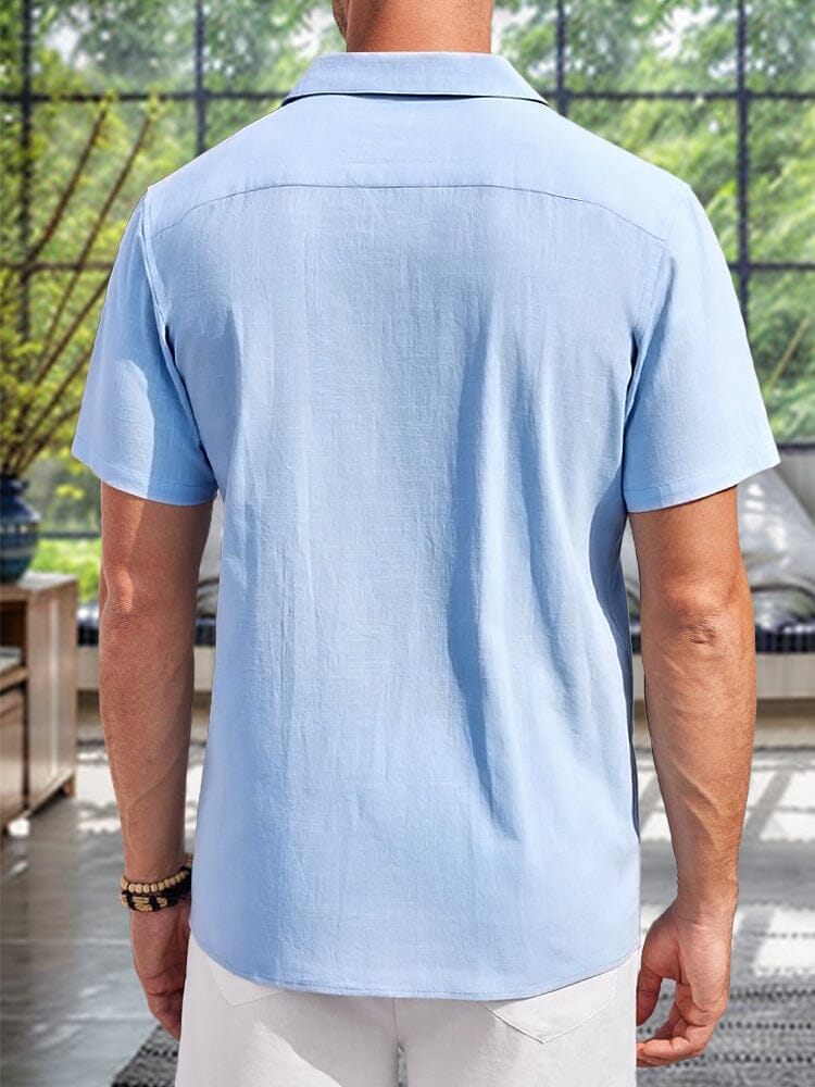 Simple Breathable Beach Shirt - Image 6