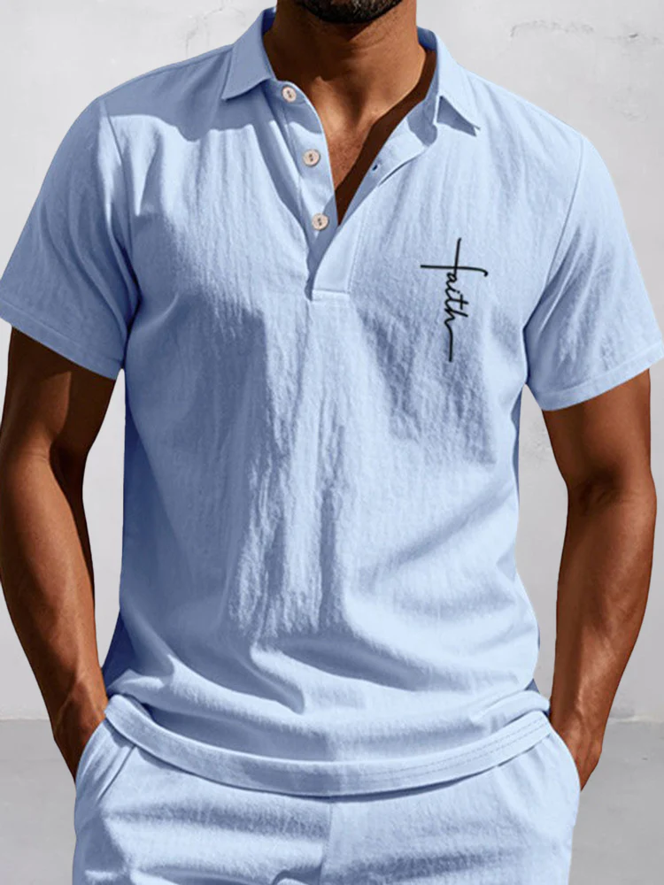 Simple Daily 100% Cotton Shirt - Image 2