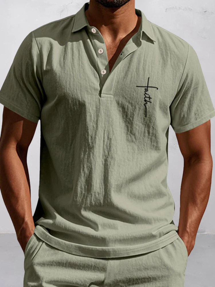 Simple Daily 100% Cotton Shirt - Image 3