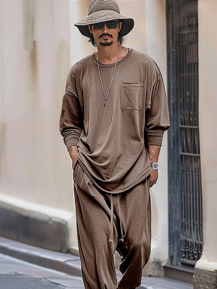 Simple Loose Fit 2-Piece Set - Image 15