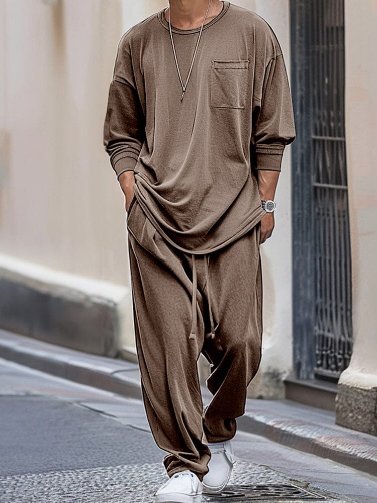 Simple Loose Fit 2-Piece Set - Image 8