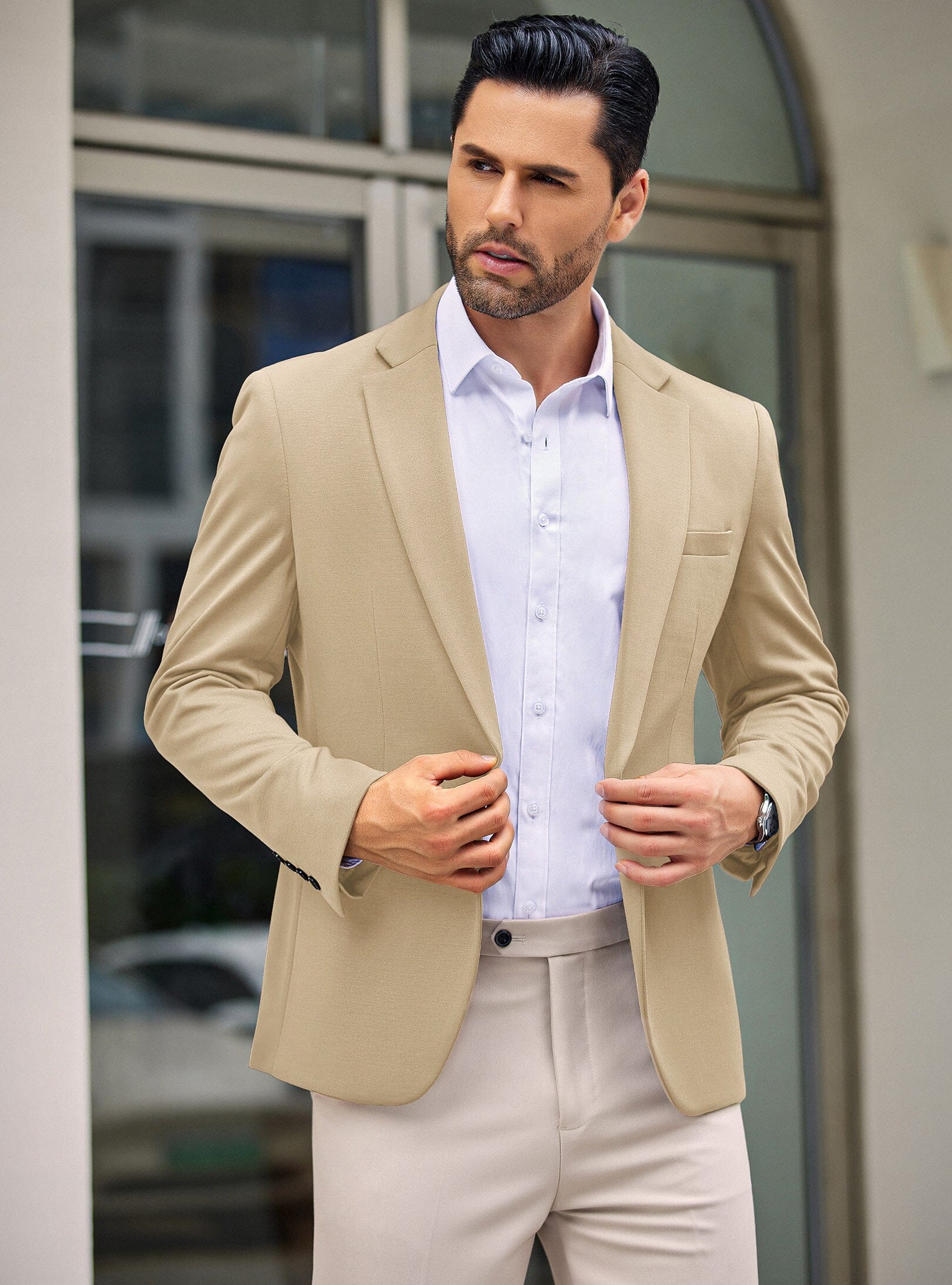 Simple One Button Blazer Jacket (US Only) - Image 8